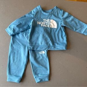 The North Face Blue Toddler Fleece Performance Set